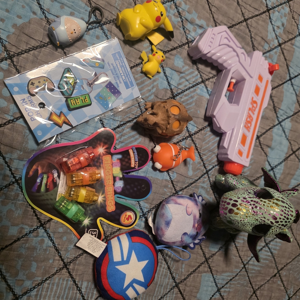 Dragon Action Figure with Purple and Green Accents